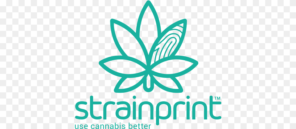 Strainprint Stacked Strainprint Logo, Art, Graphics, Herbal, Herbs Free Png