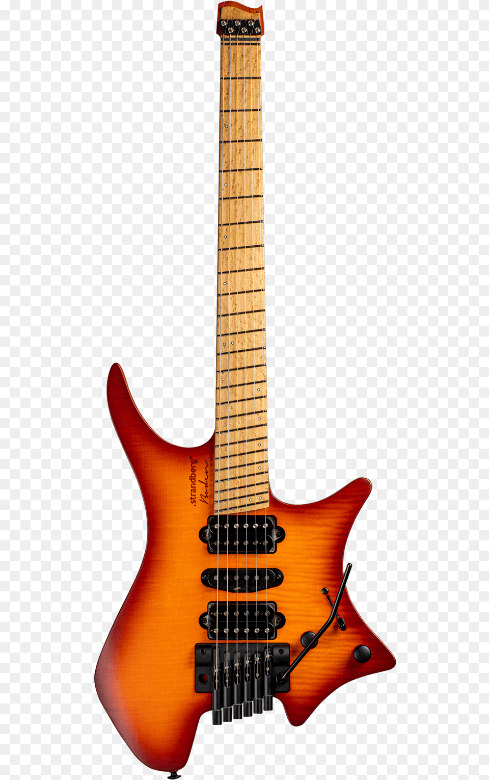 Strandberg Original 6 Trem Black, Electric Guitar, Guitar, Musical Instrument, Bass Guitar Free Png