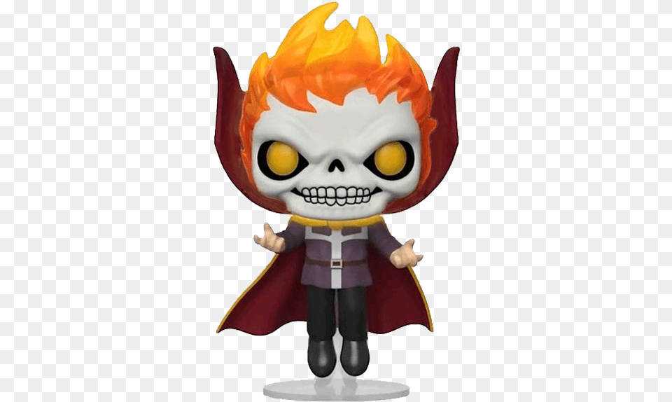 Strange As Ghost Rider Exc Pop Vinyl Figure Doctor Strange Ghost Rider Pop Png Image