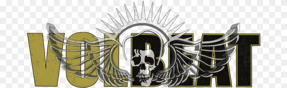 Strange Music Logo Wallpaper Volbeat Logo, Emblem, Symbol, Face, Head Free Png Download