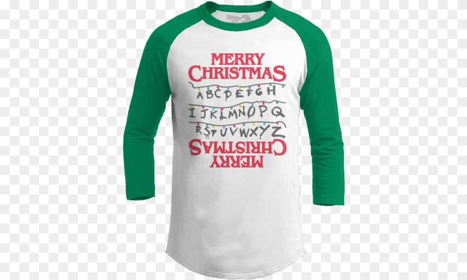 Stranger Christmas Long Sleeved T Shirt, Clothing, Long Sleeve, Sleeve, T-shirt Free Transparent Png