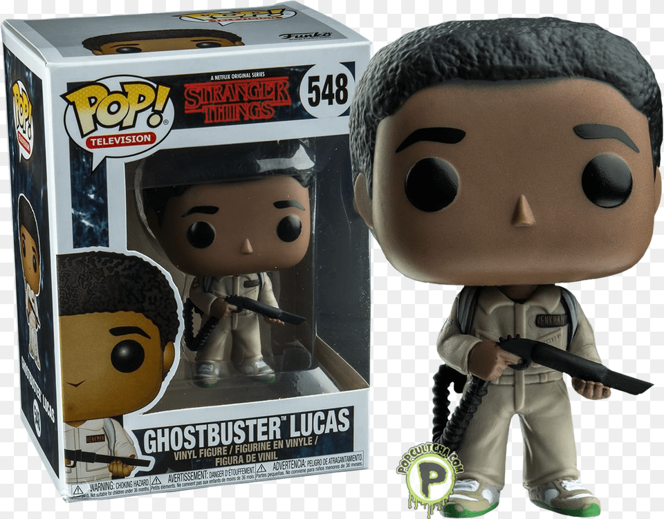 Stranger Funko Pop Stranger Things Lucas, Figurine, Doll, Toy, Face Free Transparent Png