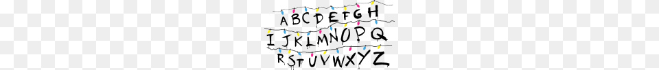 Stranger Things Alphabet, Paper, Confetti Free Png Download
