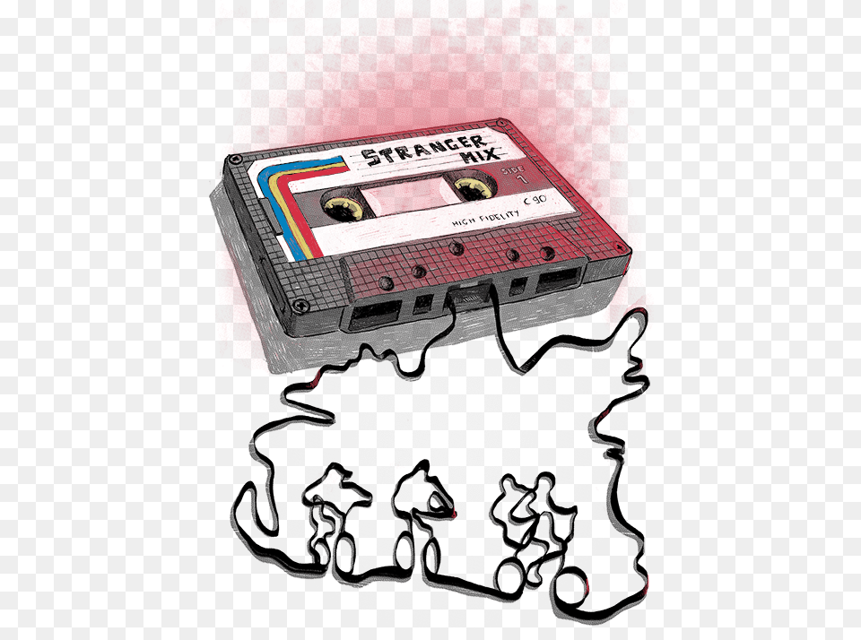 Stranger Things Cassette Tape, Person, Adult, Female, Woman Png