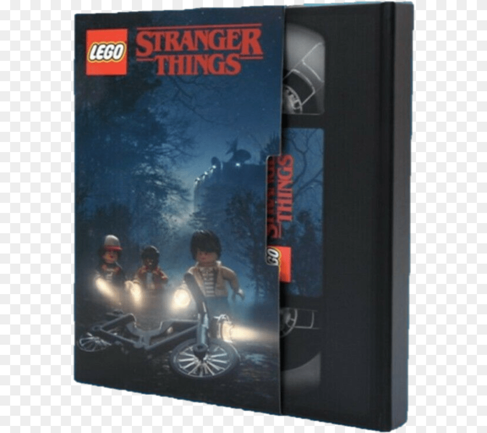 Stranger Things Notebook Brickipedia Fandom Lego Stranger Things Video Game, Person, Machine, Wheel, Book Free Png