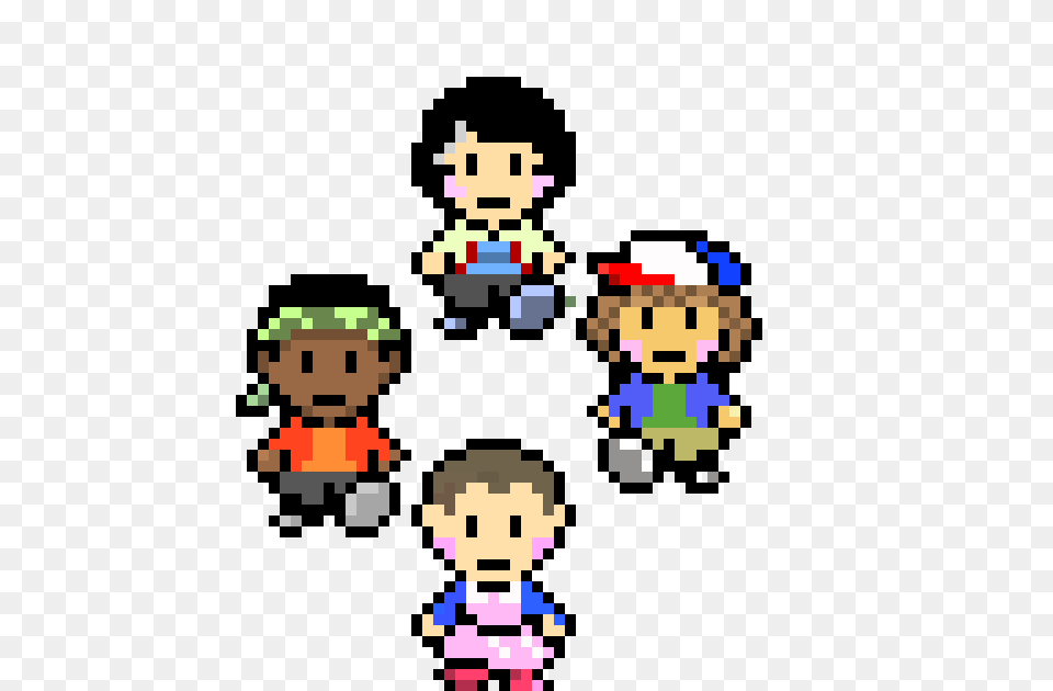 Stranger Things Pixel Art Maker, Person Png