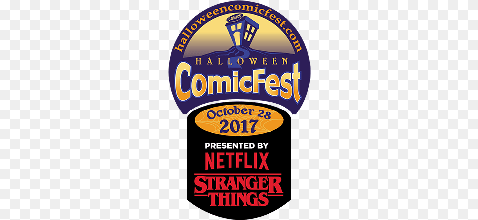 Stranger Things Season 2 At Halloween Comicfest Halloween Comic Fest 2018, Advertisement, Poster, Food, Ketchup Free Png Download