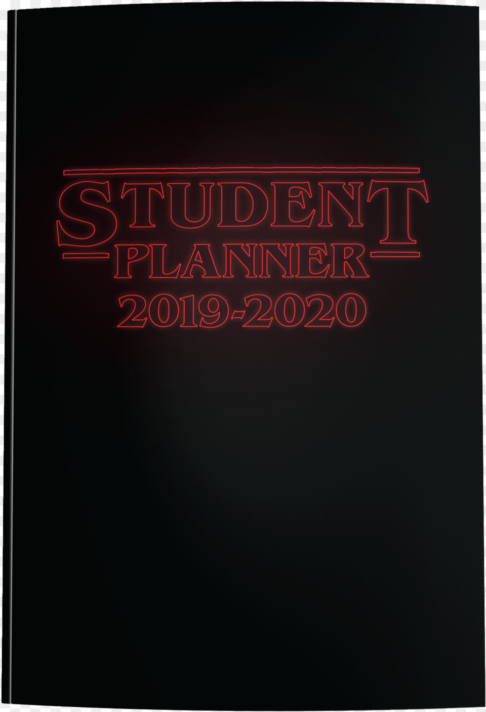 Stranger Things Style Student Planner, Book, Publication, Advertisement, Poster Free Png Download