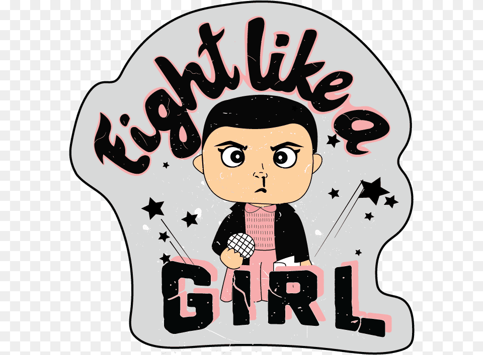 Stranger Things Title, Person, Sticker, Face, Head Png