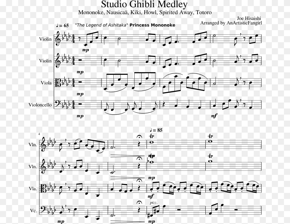 Stranger Things Violin Sheet Music, Gray Free Png Download