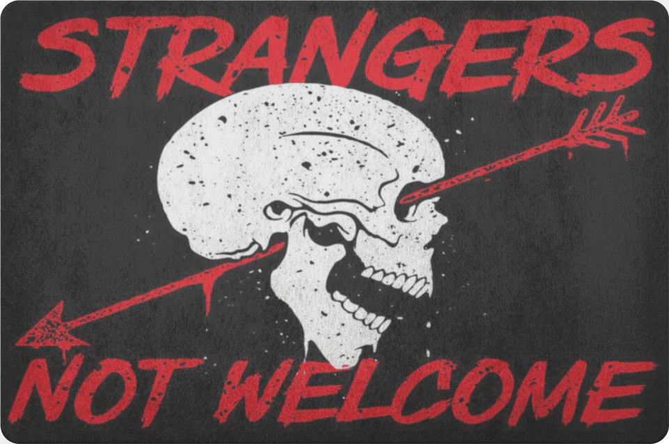 Strangers Not Welcome Mat, Person, Head Free Transparent Png