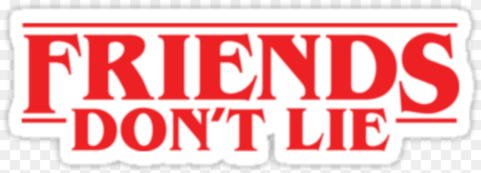 Strangerthings Friendsdon Tlie Sticker Stranger Mclaren Regional Medical Center, Text Free Png