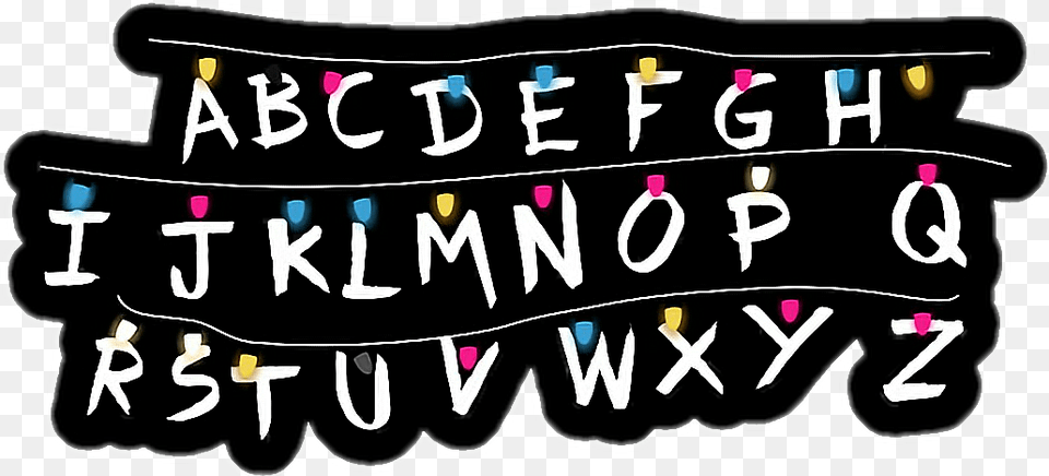 Strangerthings Will Willbyers Alphabet Alfabetostranger, Text, Car, Transportation, Vehicle Png Image