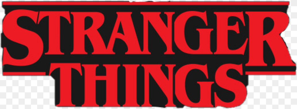 Strangerthingslogo Stranger Things Logo Red Black Carmine, Text, Scoreboard Free Transparent Png