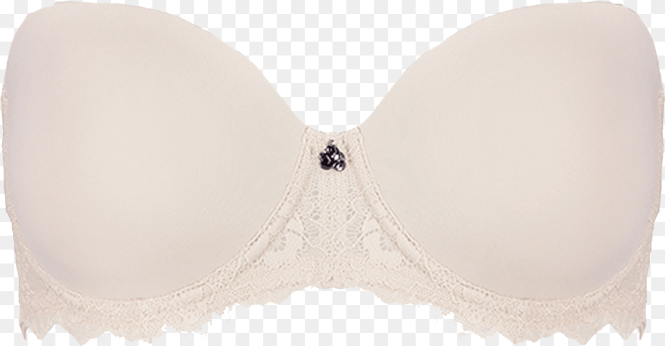 Strapless Bra Caf Latte White Strapless Bra, Lingerie, Clothing, Underwear, Wedding Png