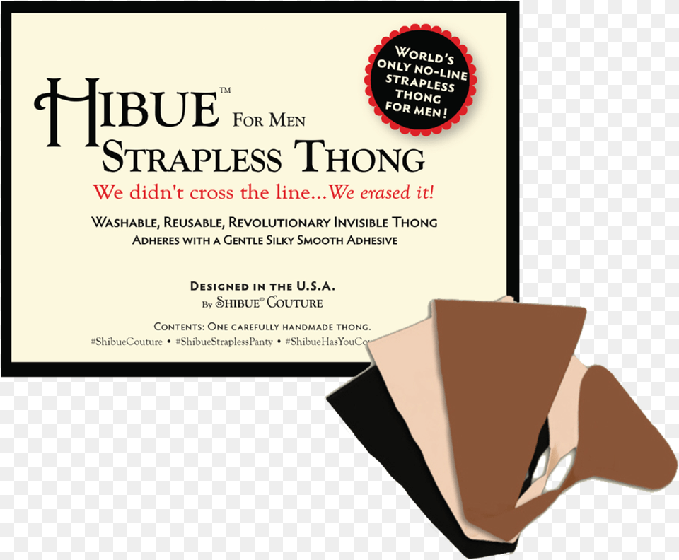 Strapless Thong For Men, Advertisement, Poster, Paper, Text Free Png