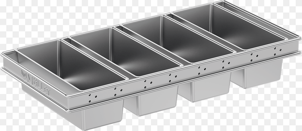 Strapped Breadpans Without Rips Architecture, Aluminium, Hot Tub, Tub, Drawer Free Png