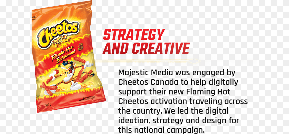 Strategy Creative Cheetos, Food, Sweets, Candy, Ketchup Free Png