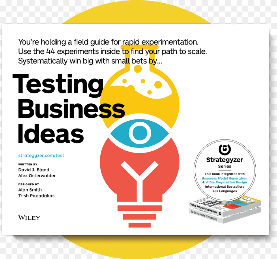 Strategyzer Testing Business Ideas, Advertisement, Poster, Light Free Png Download