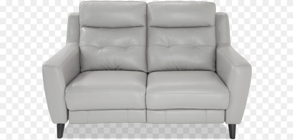 Stratus Leather Power Reclining Loveseat Couch, Chair, Furniture, Armchair Png Image