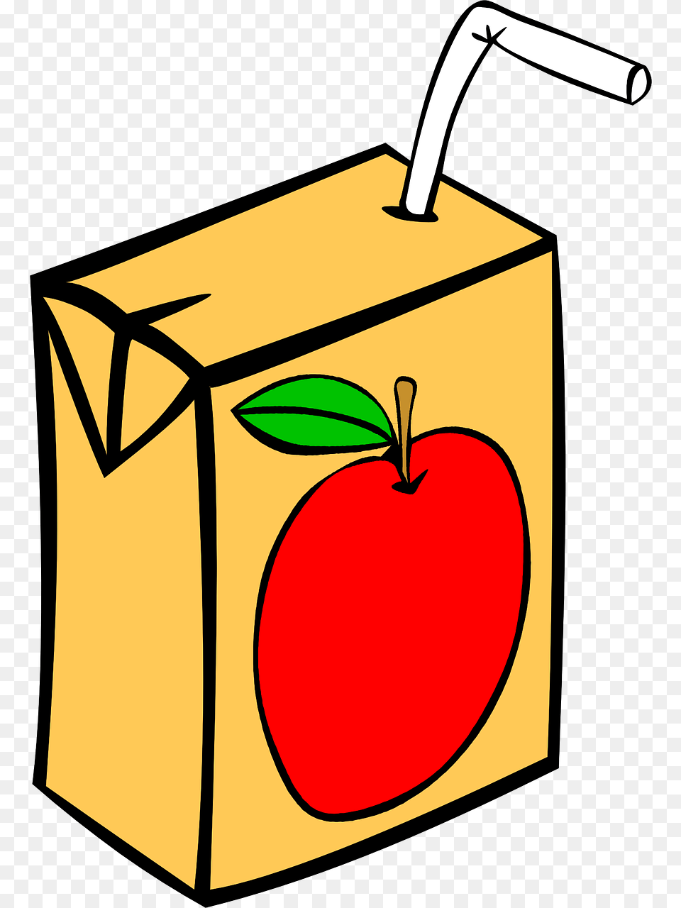 Straw, Apple, Produce, Plant, Fruit Free Png