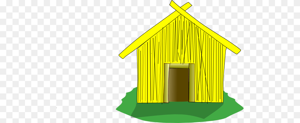 Straw Clipart Cartoon Clip Art Straw House, Dog House, Architecture, Building, Countryside Free Png