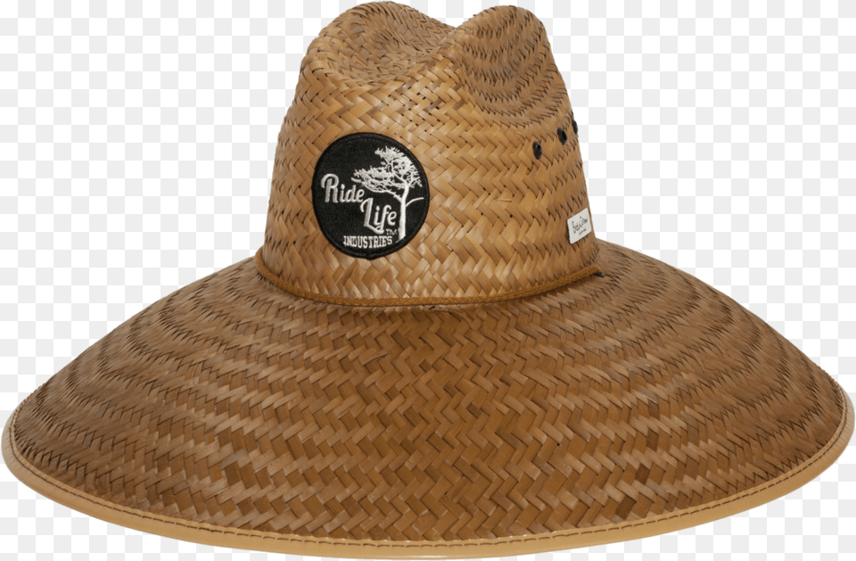 Straw Hat Black Og Front Baseball Cap, Clothing, Sun Hat Png Image