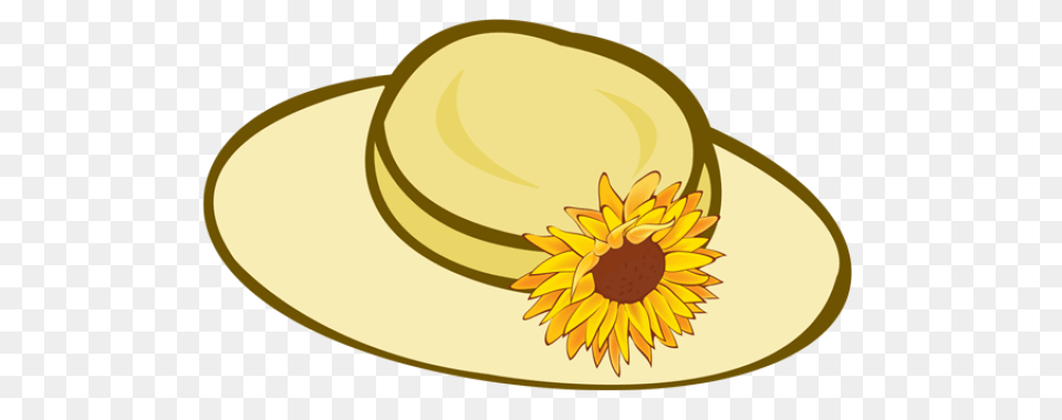 Straw Hat Clipart, Clothing, Cowboy Hat, Sun Hat, Flower Free Transparent Png