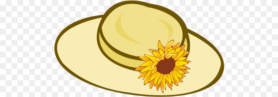 Straw Hat Cliparts Clip Art On Flower, Clothing, Sun Hat, Cowboy Hat, Astronomy Free Png Download