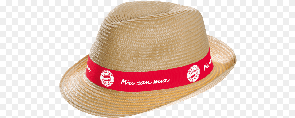 Straw Hat Strohhut Fc Bayern Mnchen, Clothing, Sun Hat Free Png