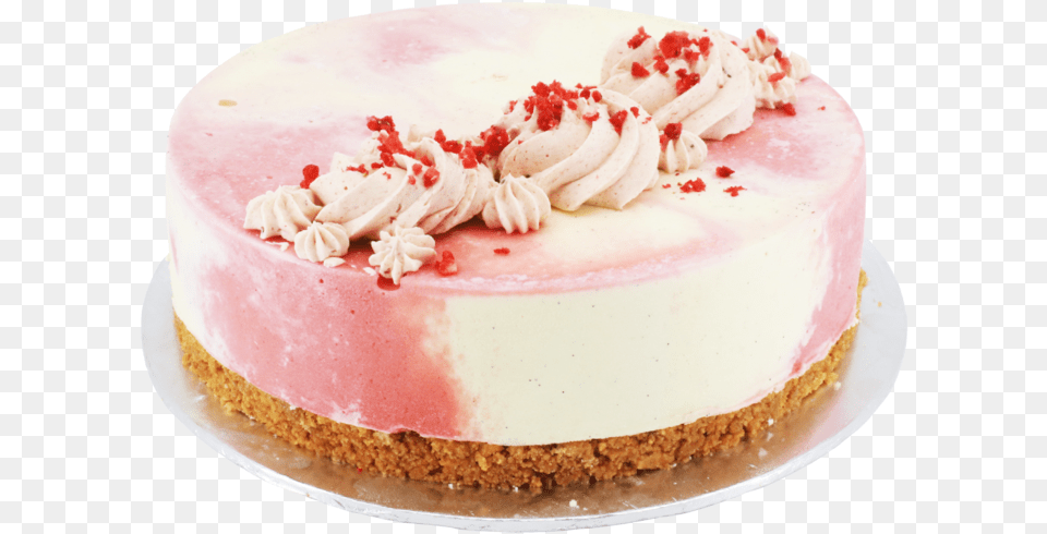 Strawberries Amp Cream Cheesecake, Birthday Cake, Cake, Dessert, Food Free Png