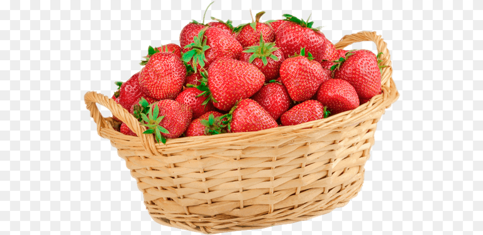 Strawberries Home Basket Full Of Strawberries, Berry, Food, Fruit, Plant Free Png