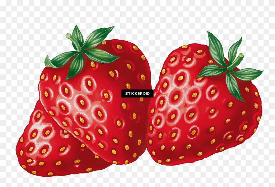 Strawberry, Berry, Food, Fruit, Plant Free Png Download