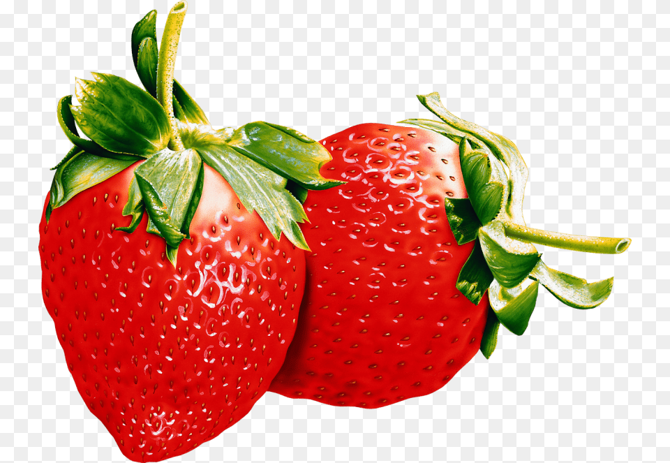 Strawberry, Berry, Food, Fruit, Plant Png Image