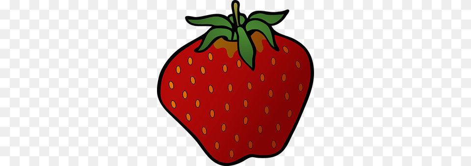 Strawberry Berry, Food, Fruit, Plant Png Image