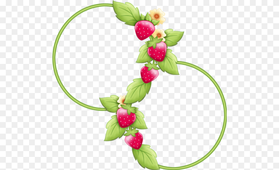 Strawberry, Accessories, Bracelet, Jewelry, Flower Free Png