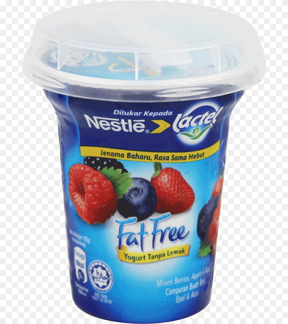 Strawberry, Yogurt, Dessert, Food, Produce Free Transparent Png