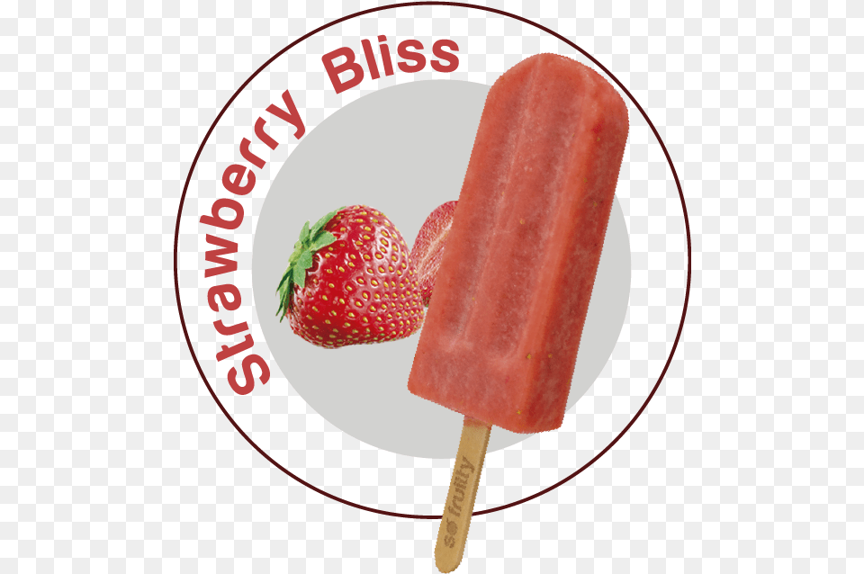 Strawberry, Food, Ice Pop, Berry, Fruit Free Png Download