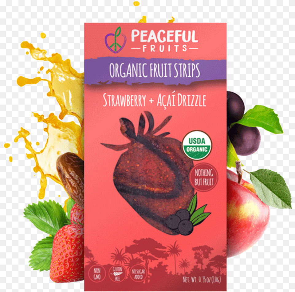 Strawberry Acai Snacks, Food, Fruit, Plant, Produce Free Png Download