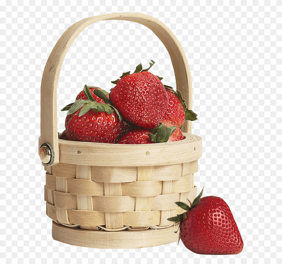 Strawberry Basket Image Pngpix, Produce, Plant, Fruit, Food Free Transparent Png