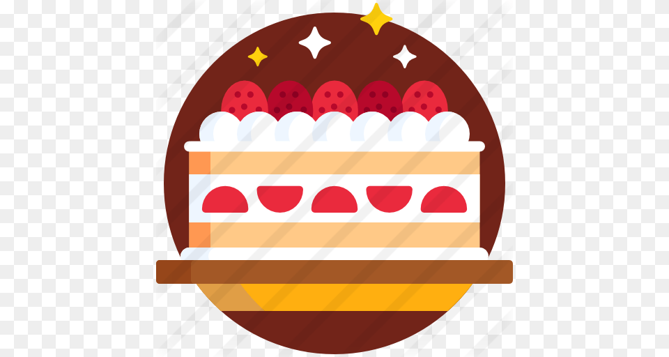 Strawberry Cake, Dessert, Food, Birthday Cake, Cream Free Png
