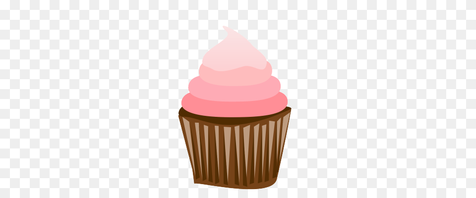 Strawberry Cake Slice Cream, Cupcake, Dessert, Food Free Transparent Png