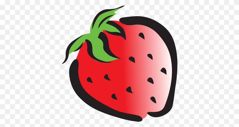Strawberry Cartoon, Berry, Food, Fruit, Plant Free Png Download