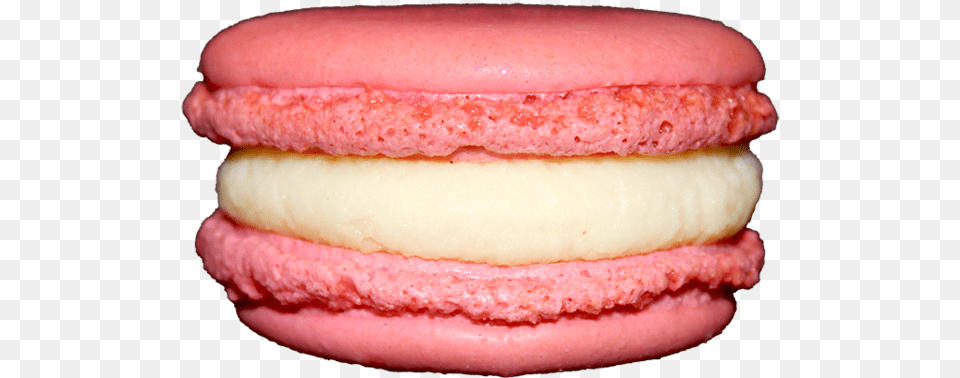 Strawberry Champagne French Macarons Soft, Food, Sweets, Hot Dog Free Png Download