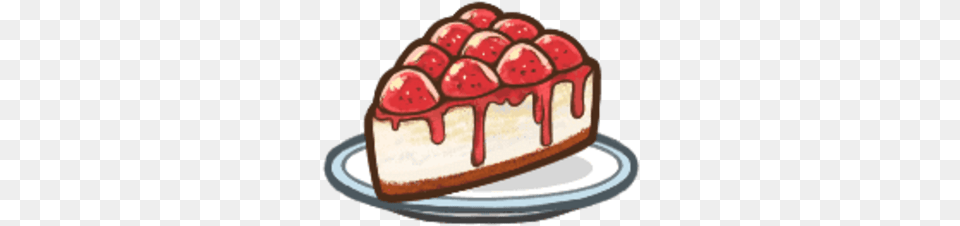 Strawberry Cheesecake Kuchen, Birthday Cake, Cake, Cream, Dessert Free Png