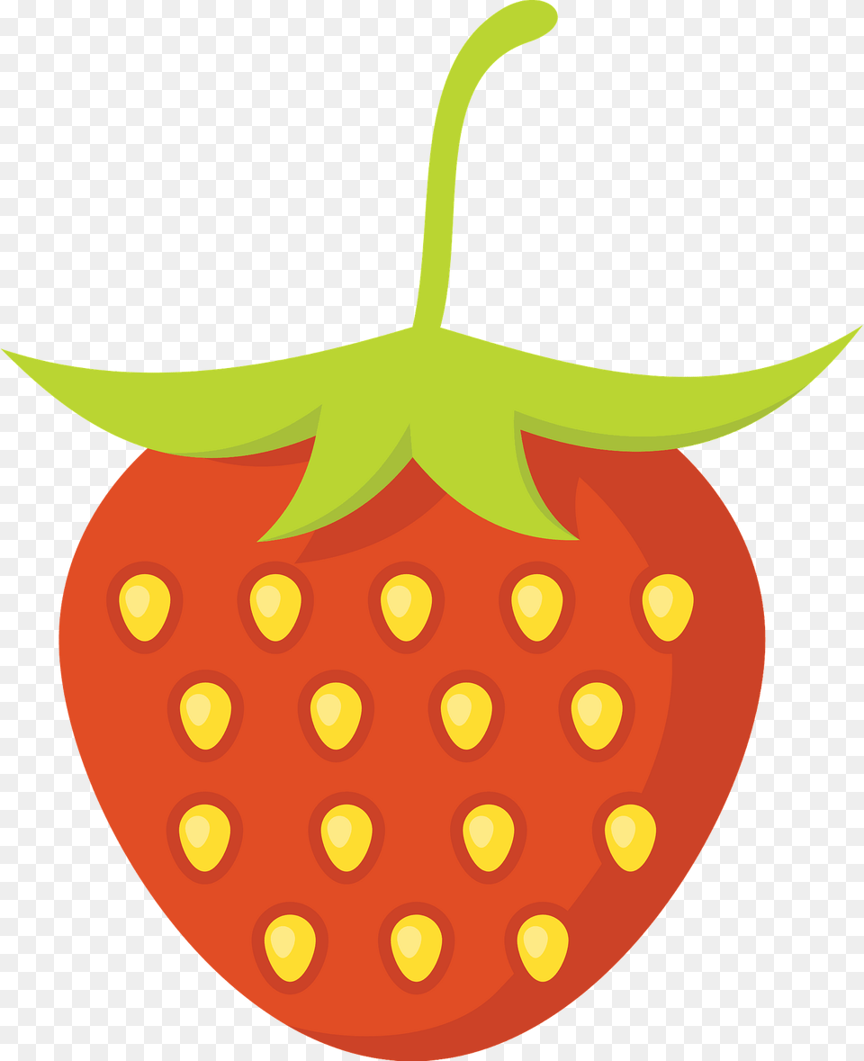 Strawberry Clipart, Berry, Food, Fruit, Plant Png