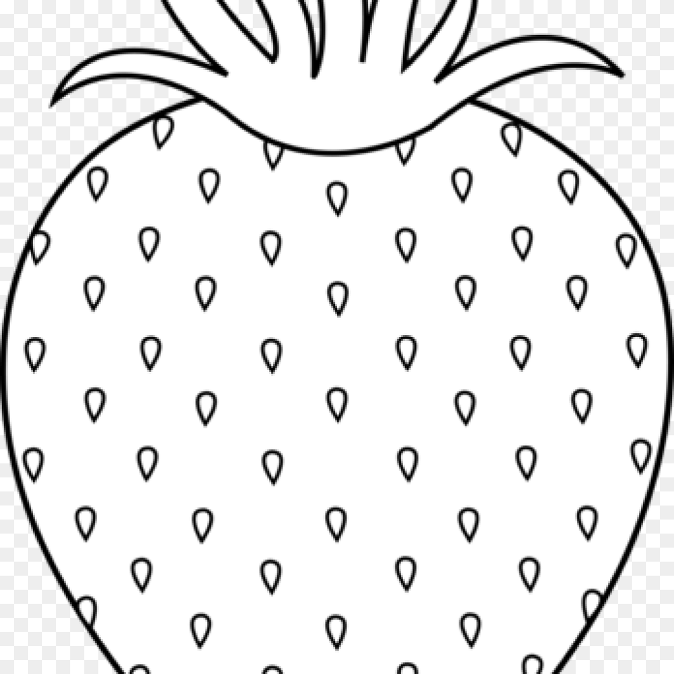 Strawberry Clipart Black And White Clipart Berry, Produce, Food, Fruit Free Png Download