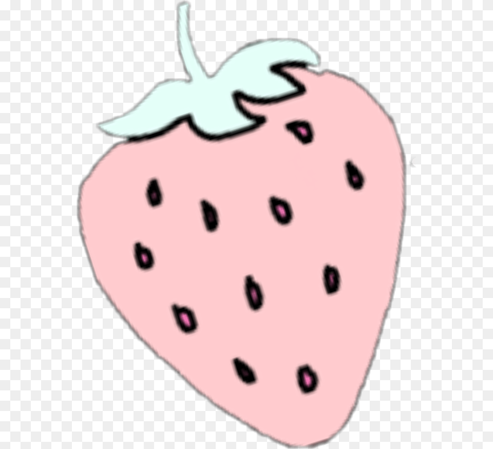 Strawberry Clipart Pastel, Berry, Produce, Food, Fruit Png Image