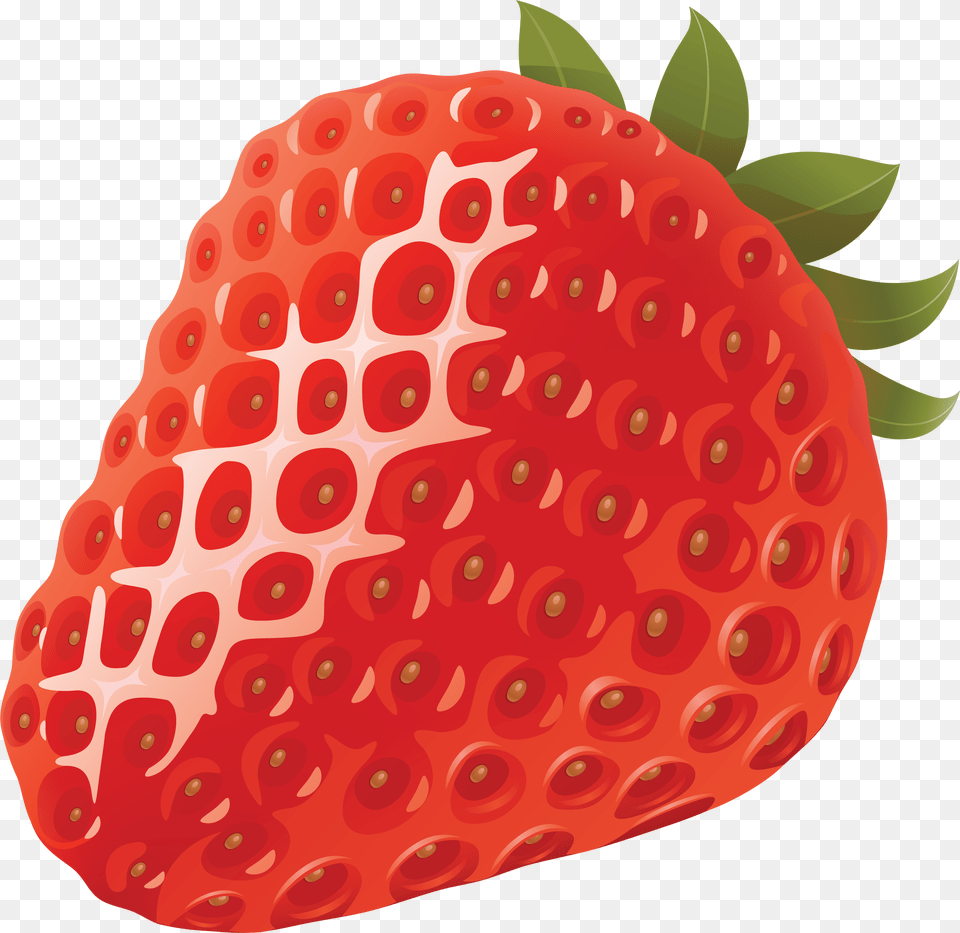 Strawberry Clipart Strawberry With No Background, Berry, Food, Fruit, Produce Png Image