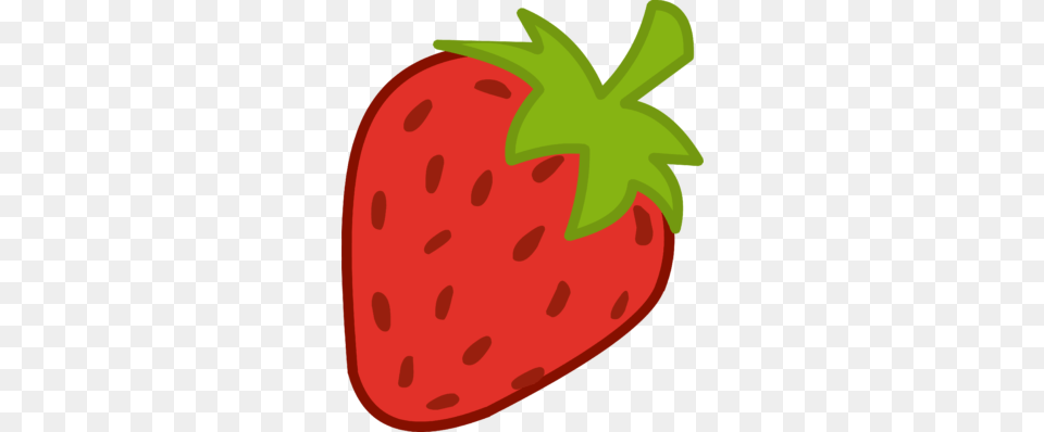 Strawberry Clipart Watermelon, Berry, Food, Fruit, Plant Png Image